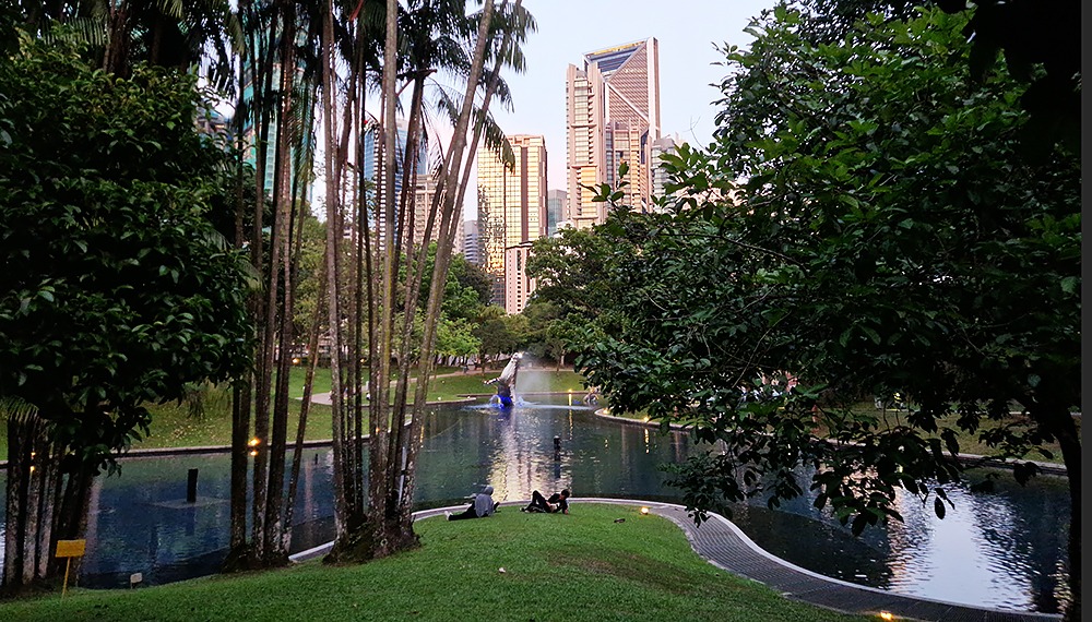 KLCC Park in Kuala Lumpur, Malaysia. Alle Fotos: © Asien-Lifestyle.de by Nathalie Gütermann 