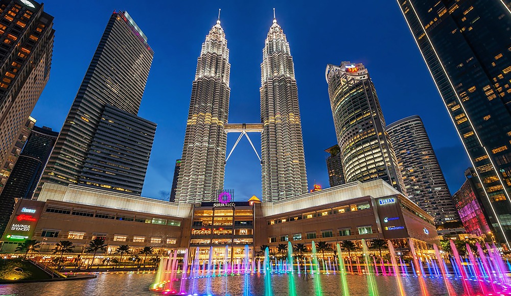 KLCC Park mit Petronas Towers in Kuala Lumpur, Malaysia. Foto: © KLCC/Petronas 