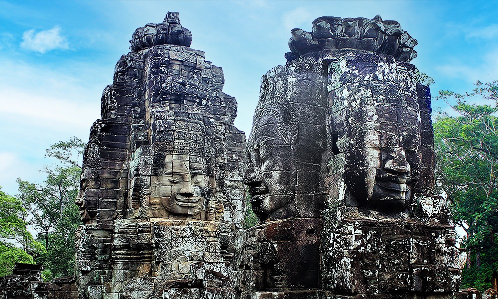 Angkor Thom: Der ‘Gesichtstempel’ Bayon
