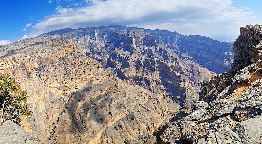 Jebel Shams: Grand Canyon von Oman