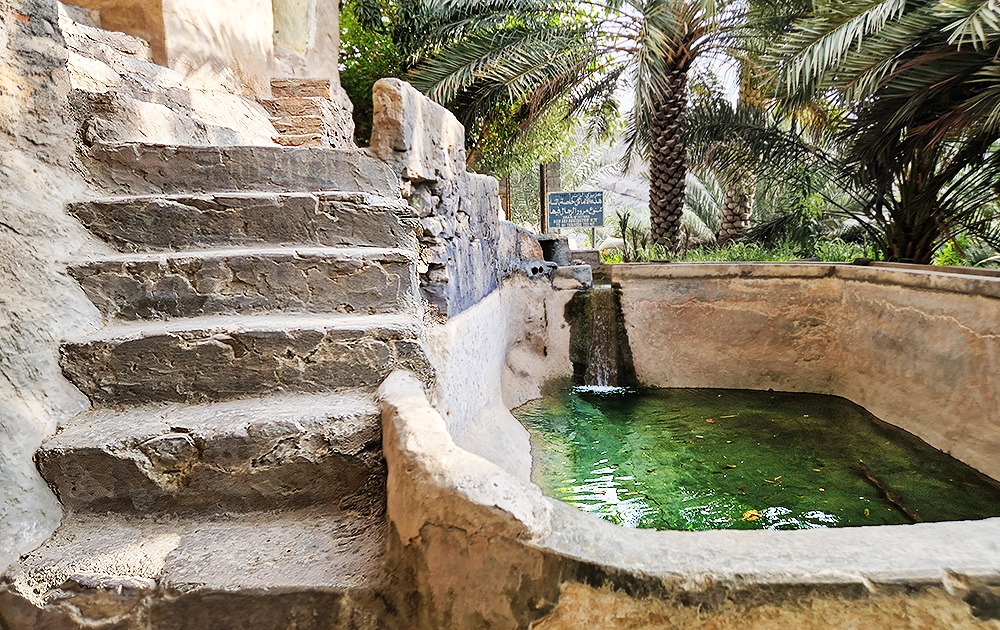 Falaj-Bewässerungssystem in Misfah al Abriyyin, Oman © "Asien-Lifestyle.com by Nathalie Gütermann"