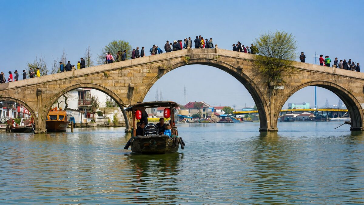 Wasserstadt Zhujiajiao: Das Venedig Shanghais