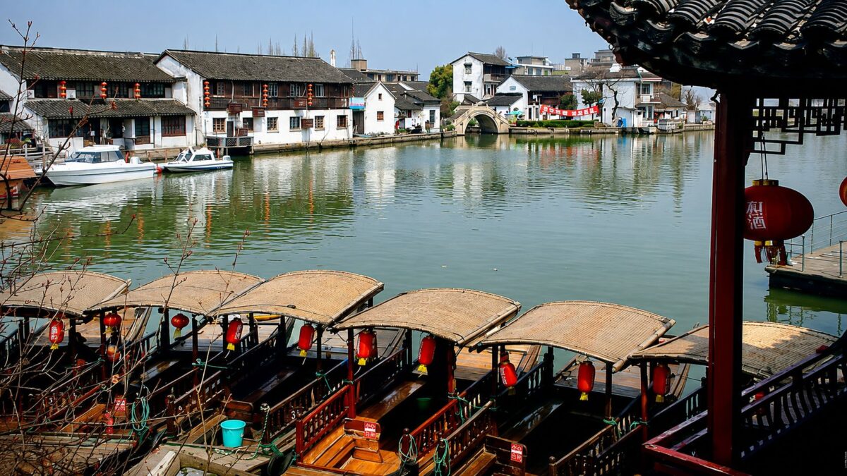 Wasserstadt Zhujiajiao: Das Venedig Shanghais